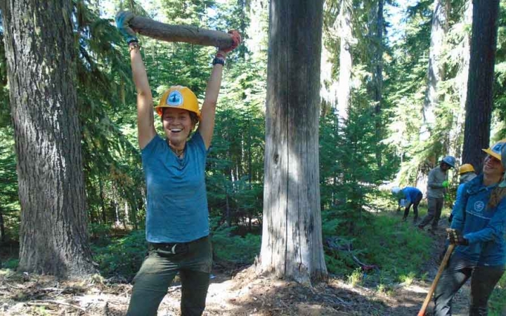 service learning trip for teen girls in oregon